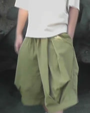 Pleated Shorts