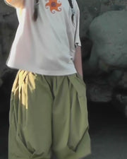 Pleated Shorts