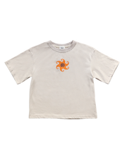 Sun Spiral Tee, Orange